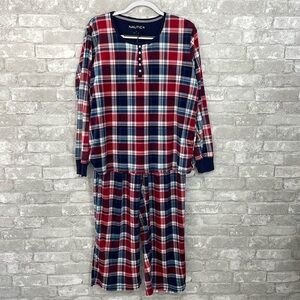 Nautica 2pc Plaid Pajama Set